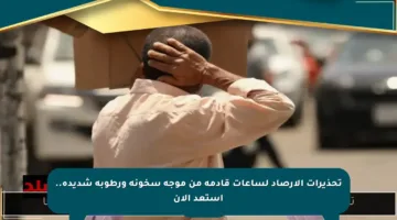تحذيرات الأرصاد لساعات قادمة من موجة سخونة ورطوبة شديدة.. استعد الآن